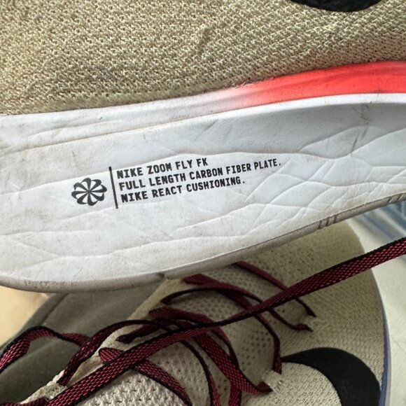 *RARE* Nike Zoom Fly Flyknit FK in Light Cream size 12 (Men) main image 7